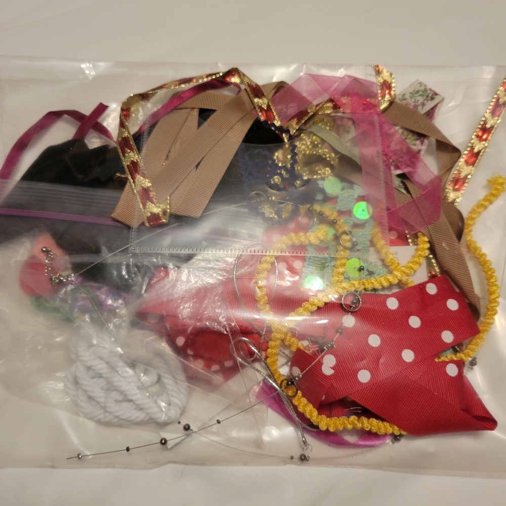 Ribbons and Embroidery Thread For Crafting - Picture 2 of 3